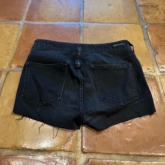 Pilcro And The Letterpress High Rise Cut Off Jean Shorts Size 28 Women's - Picture 3 of 6